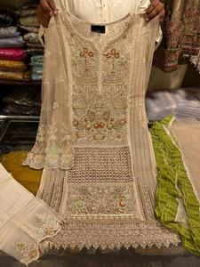 Vestido de terciopelo de estilo paquistaní para boda, traje de Edición especial, producto en oferta, novedad, 2022 - Product Image 2