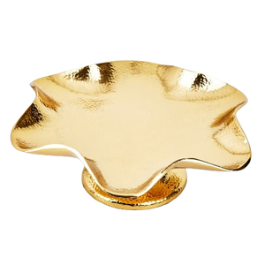 Royal Look Fruits Bowl Acabado dorado Cuenco decorativo para chocolate Diseñador Fruta Servir Snack Servir Tazón de metal - Product Image 2