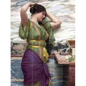 A Fair Reflection Piedra sinterizada Cocina y baño Pared Backsplash 12,75x17 Cerámica - Product Image 1