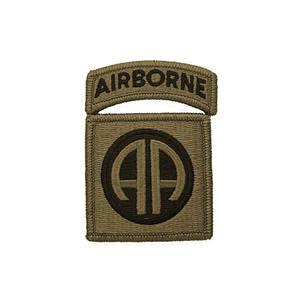 187th Airborne Insignia Patch bordado a mano Bullion Blazer Badge Custom Made Ceremonial Blazer Badges para la venta - Product Image 4