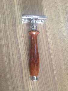 De Metal de alta calidad de latón manija de afeitar maquinilla de afeitar para cara cuerpo - Product Image 6