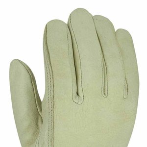 Breathable Leather Winter Outdoor <b>Driver</b> <b>Gloves</b> Strong Flexible Fit Soft PU Coating Thermal Firm Grip - Product Image 4
