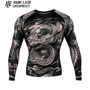 เสื้อรัชการ์ดสำหรับผู้ชายเสื้อแขนยาวพิมพ์ซับลิเมชันแบบระเหิด2025 - Product Image 5