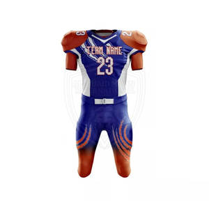 ชุดอเมริกันฟุตบอลของผู้ชายชุดทีมอเมริกันฟุตบอลแบบสั่งตัด - Product Image 2