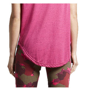 Camiseta sin mangas de Yoga informal de verano para mujer, Camiseta deportiva de lona transpirable, chaleco holgado sin mangas, venta al por mayor, moda sublimada - Product Image 6