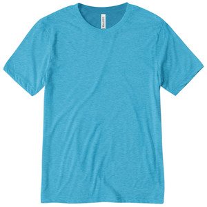 T-shirts à manches courtes unisexes Slim Fit TriBlend avec logo personnalisé BELLA+CANVAS - Product Image 1