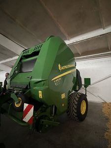Enfardadora Redonda Verde para Forraje Agrícola, Máquina de Enfardar de Doble Eje con Tambor, Motor Automático, Alta Productividad, Uso Agrícola - Product Image 2