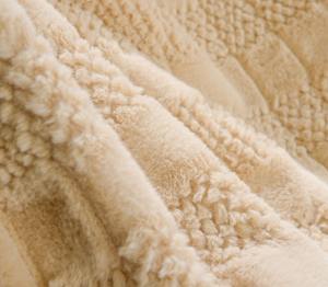 Manta de Franela de Felpa Suave, Cálida y Acogedora, Ligera y de Lujo, con Tejido Jacquard a Cuadros, para Cama o Sofá - Product Image 6