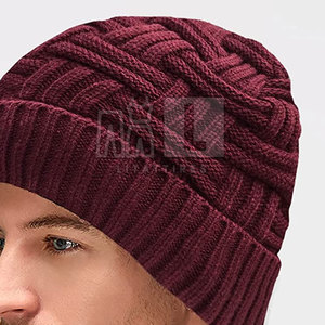 Top qualité nouveauté tricot bonnets chapeaux sur mesure tricot bonnets chapeaux Jacquard bonnets chapeau - Product Image 4