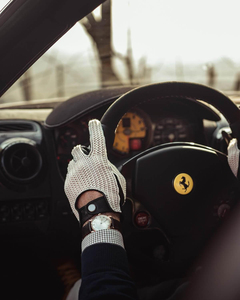 Gants de conduite en cuir véritable antidérapants personnalisés Confortables et très vendus Design antidérapant - Product Image 4