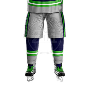 ชุดฮอกกี้น้ำแข็งแบบทีมสั่งทำพิเศษ บริการ OEM ขายดีที่สุด ผ้าเนื้อนุ่ม สำหรับทุกเพศ จำนวนมาก - Product Image 6