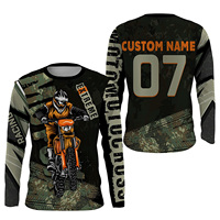 Maillot et pantalon de course de vélo de montagne personnalisé grande taille | Maillot vtt pour moto et course automobile | Pantalon d'équitation de Motocross
