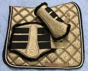 2025 Tapis de Selle de Dressage Quilting Diamond Euro Cavall Tapis de Selle - Product Image 5