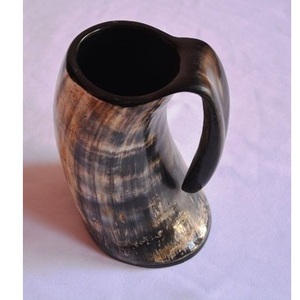 Auténtica taza de cuerno de bebida religiosa y Animal vikingo respetuosa con el medio ambiente para Halloween, Día de Acción de Gracias, uso festivo - Product Image 6