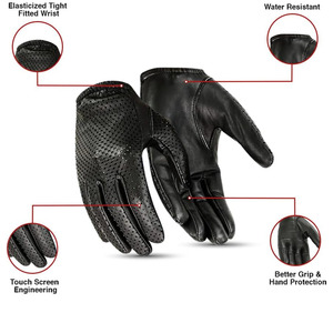 Venta al por mayor guantes de moda de cuero genuino cómodo y de moda invierno esencial para hombres mujeres guantes de conductores - Product Image 3