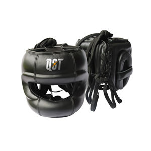 Professional DUAL SPORT Boxing <b>Training</b> <b>Head</b> Guard PU Leather Unisex Custom Logo Design QST INTERNATIONAL - Product Image 6