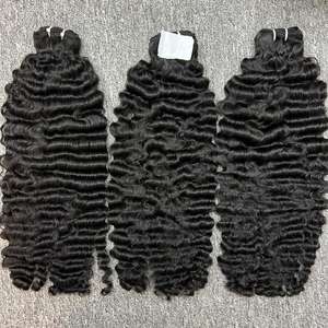 ผมต่อชาวพม่าแบบหลวมผมดิบจากเวียดนามผม100% - Product Image 1