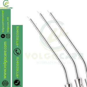 Volgo Care Intl de qualité supérieure. VC-FST-2513 Frazier Tube d'aspiration en acier inoxydable Instrument chirurgical Source d'alimentation manuelle ENT - Product Image 5