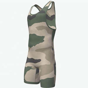 Singlet de Lucha Libre Unisex Personalizado - Tejido Elástico Transpirable de Secado Rápido y Diseño Ligero, Imprime Tu Propio Diseño por Sublimación - Product Image 3