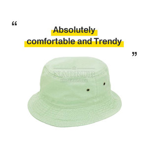 Sombrero de cubo de lona con ala plegable y sombrero de cubo de construcción duradera con ribete reflectante para mayor visibilidad con poca luz - Product Image 5