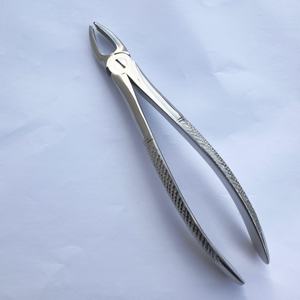 Fórceps de extracción Fig 19 terceros molares superiores Fórceps de extracción Premium Patrón inglés Juego dental Instrumentos quirúrgicos Pakistán - Product Image 1