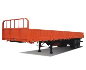 Fabricant indien de semi-remorques à plateau latéral de 40 pieds à 3 essieux, semi-remorque à plateau latéral pour le transport de marchandises - Product Image 3