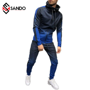 Manufacturer's Custom XXL Men's Breathable Sportswear Wholesale <b>Cheap</b> <b>Joggers</b> Winter Training Sports Team Tracksuits - Product Image 2