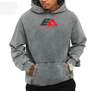 Pull à capuche surdimensionné pour hommes de haute qualité avec capuche Street Wear pour tissu imprimé d'hiver - Product Image 1