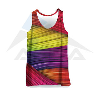 Best Quality Custom Logo Printed Women's Casual Tank Top Breathable Short Length Design for Winter Season - Product Image 1