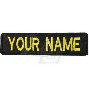 <strong>Custom</strong> Embroidered <strong>Name</strong> <strong>Patches</strong> Twill Fabric Personalized <strong>Name</strong> Tag Hook and Loop Iron On <strong>Patch</strong> for Tactical Vest, Jacket - Product Image 1