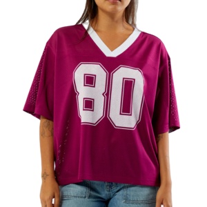 เสื้อฟุตบอล OEM ไม่เสียภาษีในสหรัฐอเมริกา เสื้อผ้าสตรีทแวร์ขนาดใหญ่พิเศษ เสื้อเจอร์ซีย์ตาข่าย สวมใส่สบาย  รับสั่งทำโลโก้ปักแบบซับลิเมชั่น เสื้อฟุตบอล - Product Image 1