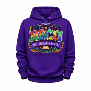 Sudadera con capucha personalizada de las universidades HBCU, estilo elegante, cálida, cómoda, duradera y profesional. - Product Image 1
