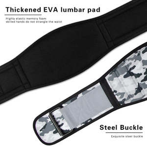 Cinturón de Entrenamiento de Cintura para Gimnasio y Levantamiento de Pesas LADYGLOW con Logotipo Personalizado, Neopreno Antideslizante y Cierre de Gancho y Bucle - Product Image 4