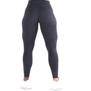 Tenue de sport 2026 respirante à taille élastique séchage rapide en polyester et élasthanne pour femme : débardeur et leggings de compression personnalisables - Product Image 4
