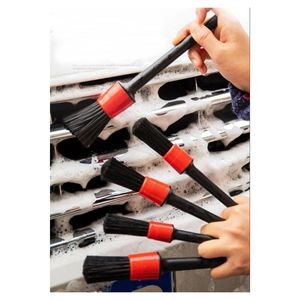 Ensemble de brosses de nettoyage pour l'intérieur et l'extérieur des véhicules Mucit Home, 8 pièces, compatibles avec les perceuses - Product Image 3