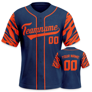Uniforme de Béisbol de Club, Impresión de Nombre y Número Personalizados, Transpirable, 100% Poliéster, Suministro al por Mayor, Servicio OEM, Uniforme Profesional - Product Image 3
