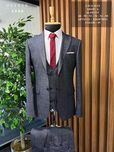 Chaqueta de chaqueta turca de alta calidad Venta caliente Marca turca Trajes de calidad superior para hombres Último diseño Hecho a medida Primera clase mejor - Product Image 3