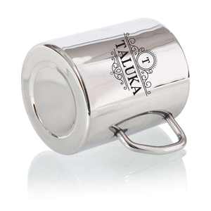 Mug à café en acier inoxydable à double paroi, fabriqué en Inde, très vendu, mug à café de voyage avec poignée - Product Image 6