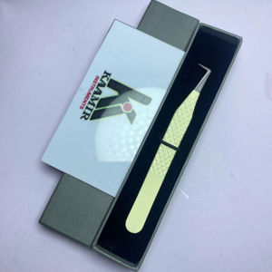 แหนบต่อขนตาปลายสายไฟเบอร์ป้องกันไฟฟ้าสถิตย์พร้อมกล่องผลิตในโรงงานของเรา - Product Image 1