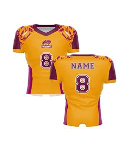 Uniformes de Fútbol Americano Personalizados y Transpirables, Cómodos de Usar para Jugadores de Fútbol Americano - Product Image 1