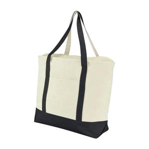 Customized High Quality Canvas Tote Beach <b>Bag</b> with Stylish Letter Pattern Design and <b>Rope</b> Handle Quality Shopping <b>Bags</b> - Product Image 1