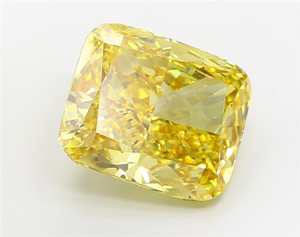 20.36 Ct Fancy Vivid Yellow Lab Grown Diamond VS2 Clarity IGI Certifié pour les bagues - Product Image 2