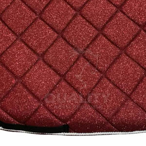 Tapis de selle brillant à paillettes avec support antidérapant et tissu durable pour tapis de selle confortable à paillettes - Product Image 5