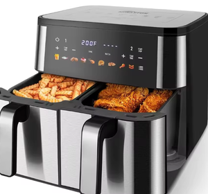 Freidora de Aire Doble ST 4.1-5L con Pantalla Táctil y Función Smart Sync, Soporte en Francés, Uso Doméstico y en Garaje - Product Image 2