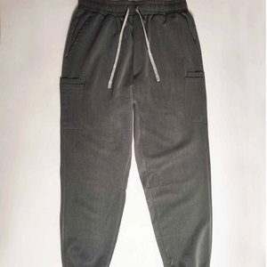 Rêu màu xanh lá cây bonsai hải quân hoàng gia màu xanh đen trắng căng nam nam unisex Jogger đồng phục bệnh viện Y Tá tẩy tế bào chết Bộ - Product Image 3