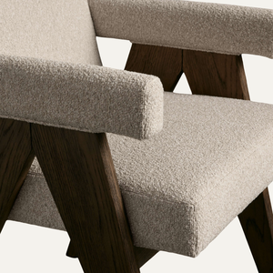 Chaise de salle à manger ronde Luna de style scandinave, style moderne du milieu du siècle, pour la maison, le restaurant et le café - Product Image 4