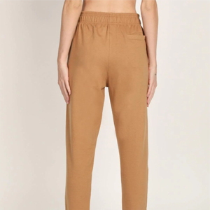 Pantalones de mujer de etiqueta privada con todas las tallas disponibles 100% pantalones de algodón de ajuste cómodo de alta calidad superior para mujer con servicio OEM - Product Image 2