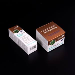 Boîtes d'emballage imprimées personnalisées de qualité supérieure pour le sérum de nuit soins de la peau fleur impression Macaroni bonbons café fenêtre affichage boîte blanche - Product Image 4