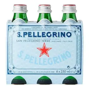 Pellegrino-Mineral Natural brillante, producto fresco, en Stock