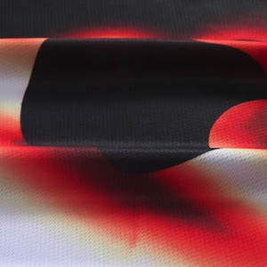 T-shirt imprimé par sublimation personnalisé OEM, fabriqué en tissu 100% polyester, avec col rond, t-shirts personnalisés pour les événements promotionnels - Product Image 3